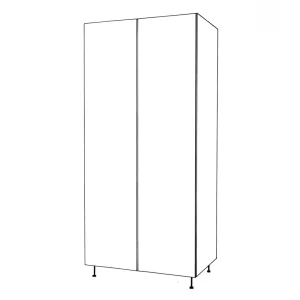 16.-900mm-Tall-Linen-Broom-Cupboard-DD.jpg Tall Linen Broom Cabinet Double Door
