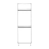 Wardrobe Double Door with Double Hanging Wardrobe Double Door with Double Hanging