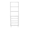 Wardrobe Double Door with Shelves and Drawers Wardrobe Double Door with Shelves and Drawers