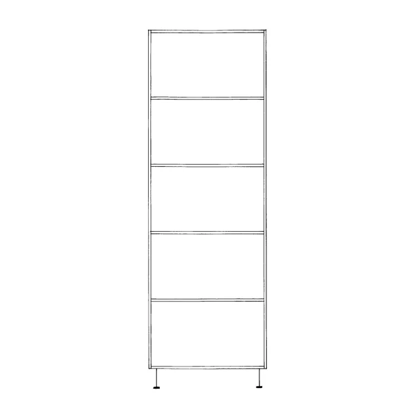 Wardrobe Double Door with Shelves